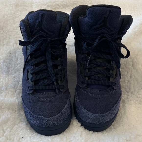 Jordan Navy and Gray Sneakers